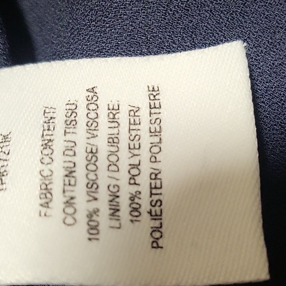 Derek Lam 10 Crosby Blue with Pink Floral V-Neck Flowy Sleeveless Top - Sz 2 - Picture 7 of 7